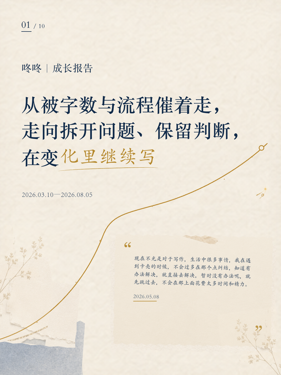 咚咚成长报告第 1 页