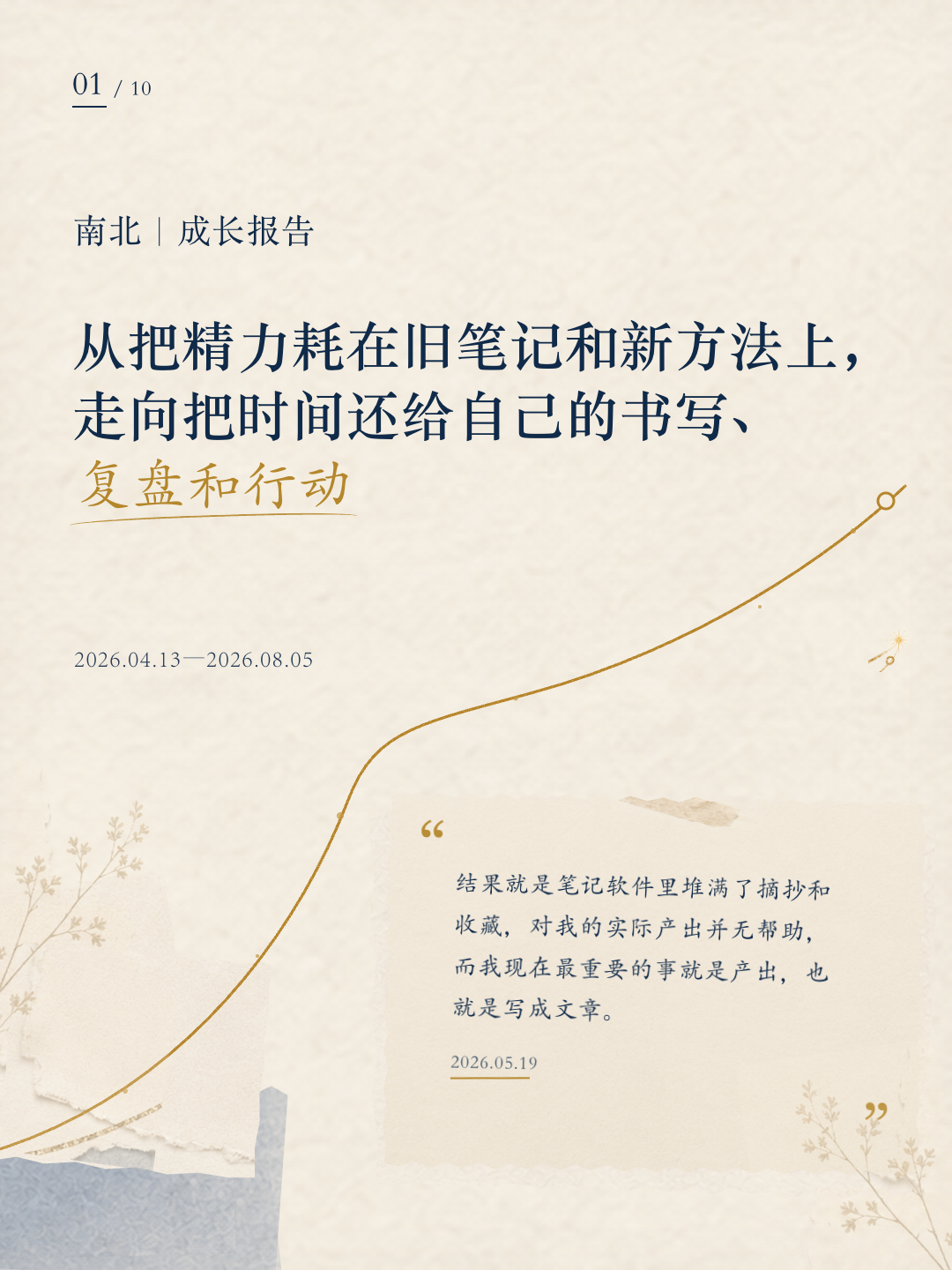 南北成长报告第 1 页