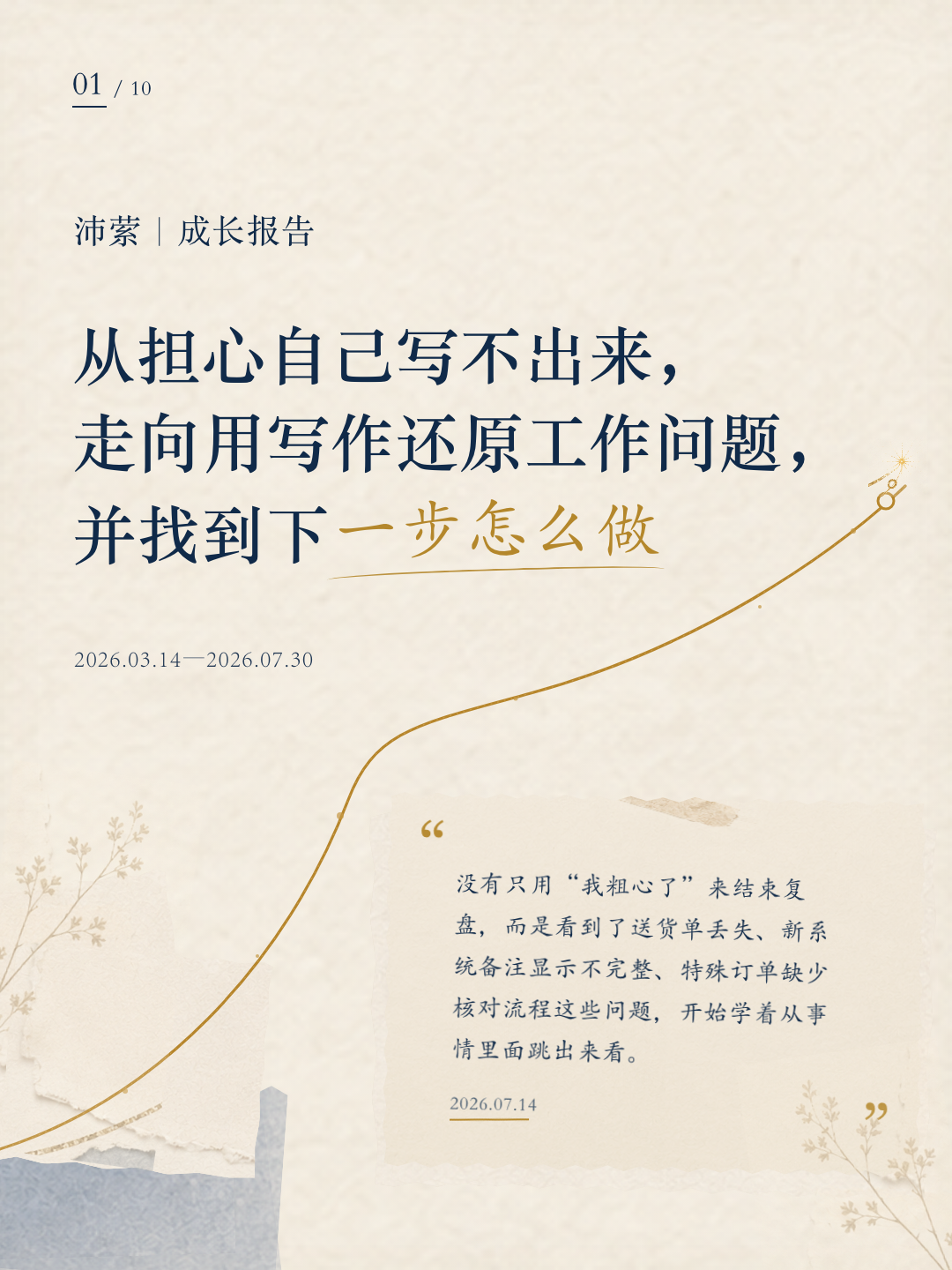 沛萦成长报告第 1 页