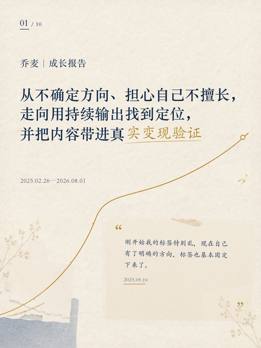 乔麦成长报告第 1 页