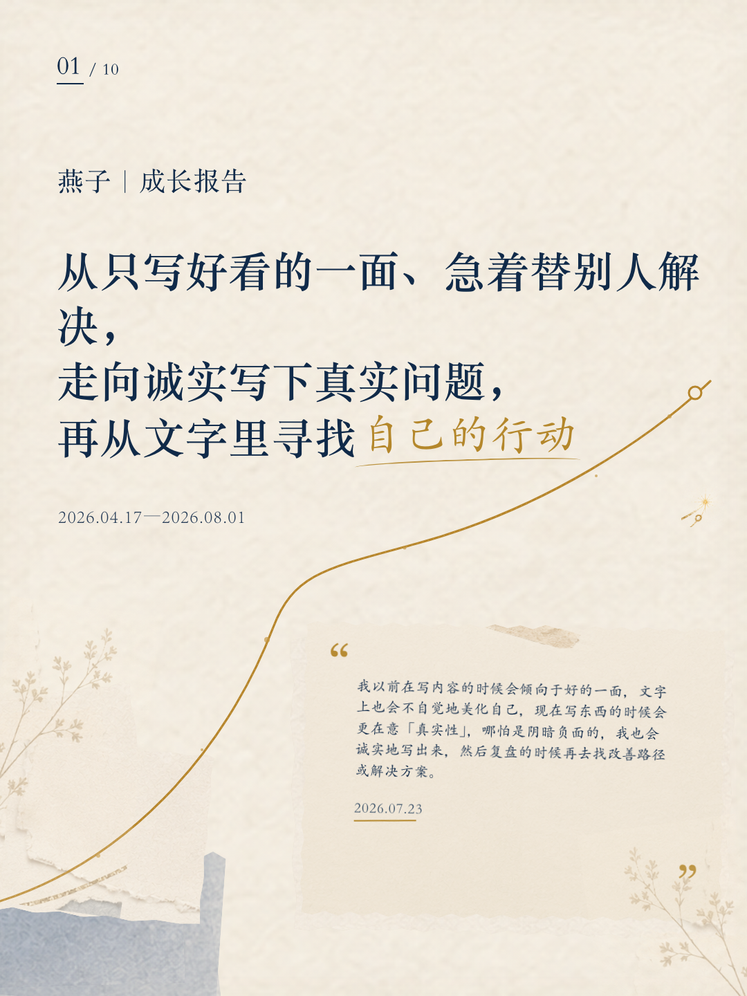 燕子成长报告第 1 页